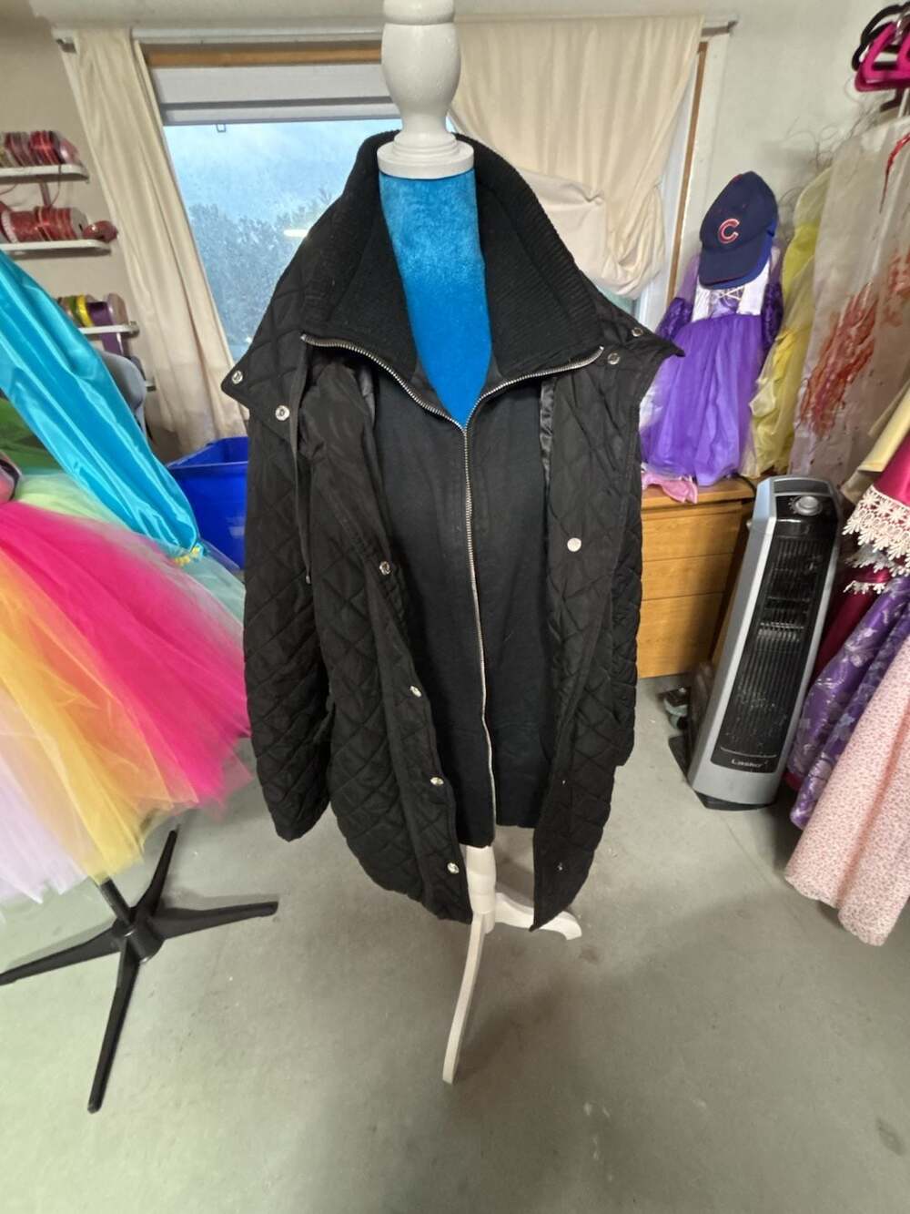Calvin Klein Quilted Puffer Jacket Black